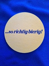 Bierdeckel Bierig - Riegele - Augsburg
