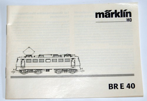 Märklin e 40 - märklin,,