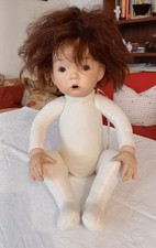 Künstlerpuppe Porzellan Dianna Effner 1991 Aaron Rep, ca. 53 cm