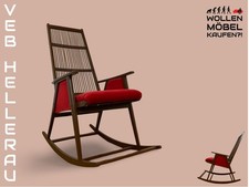 WMK # WMK Stilvoller und gut erhaltener Designer Schaukelstuhl von Selman Selman