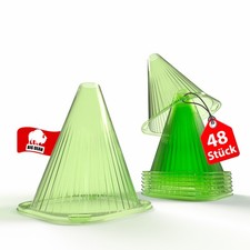 Pflanzenhut 48 Stück Pflanzhilfe Pflanzglocke grün Frostschutz Pflanzenschutz