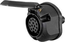 HELLA - Steckdose - 13-Polig - Mit Nebelschlussleuchtenabschaltung - Stecker: Sc