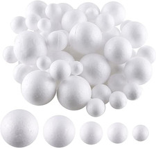 Styroporkugeln, 60 Stück