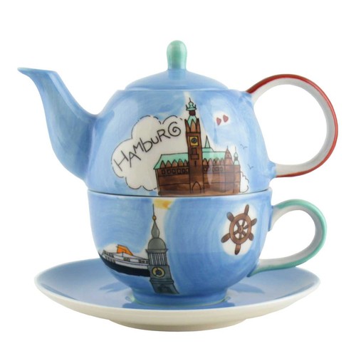 Mila keramik tee set tea - mila, tee-set