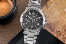 Breguet Type XXI Flyback Chronograph Automatik Stahl Herrenuhr Ref. 3810