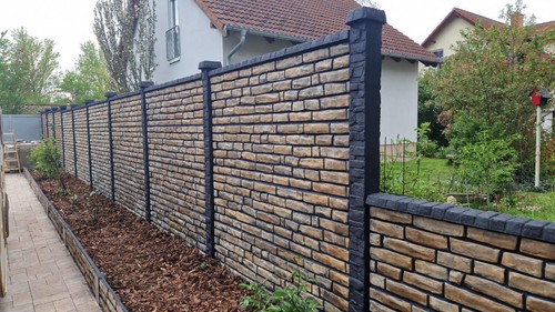 20lfm betonzaun inkl - ‼️,