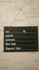 Altes Schild DDR LPG/Landwirtschaft,Tierzucht,Futtertafel,Retro,Vintage,Original