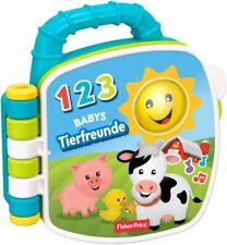 Fisher-Price GFP Tierfreunde Liederbuch mit Liedern und Geräuschen Babyspielzeug
