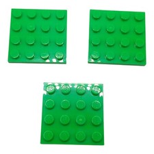 3x LEGO ® plate 4x4 bright