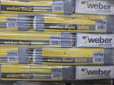 1 Pal weber.floor 4490 Fließestrich Ausgleichsmasse Calciumsulfat Nivelliermasse