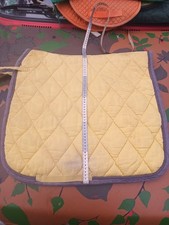 Gelbe Dressur Schabracke