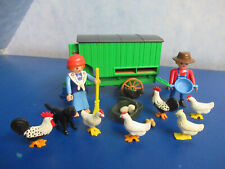 70138 mobiler Hühnerwagen  Tiere Figur Zubehör zu 6120 Bauernhof Playmobil 5887