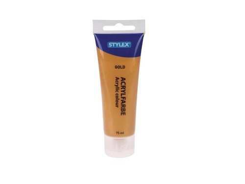 Stylex acrylfarbe gold - acrylfarbe, 83