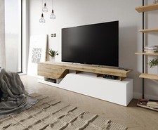 TV-Lowboard Akimbo 200 TV-Tisch Ausziehbarer TV-Schrank Wohnzimmer TV-Möbel M24