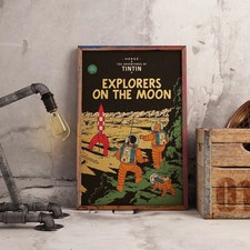 Tintin Explorers on the Moon