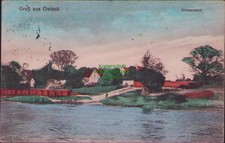 164028 AK Gruß aus Owinsk Owinska Irrenanstalt 1917 nach Freisdorf Lothringen Ze