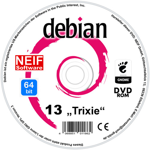 Linux debian trixie - debian, 13