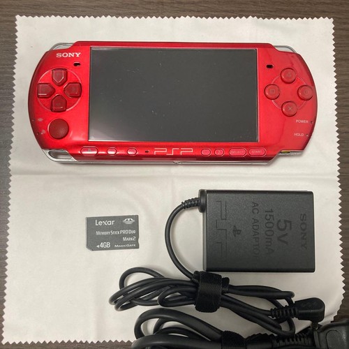 Sony psp 3000 - radiant, red