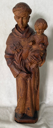Große holzfigur holz - große, holz-figur