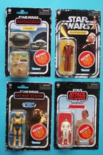4x STAR WARS Retro: Padme Amidala, Ben (Obi-Wan) Kenobi, NED-B, The Child OVP