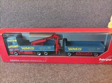 Herpa H0 1:87 in OVP: 313285 Scania CS20 HD Baustoff-Hängerzug "WMG Matthiessen"