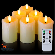 Flammenlose Kerzen mit