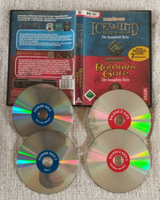 PC Games / 4x PC Spiel - Baldurs Gate + Icewind Dale; Heroes of Might and Magic