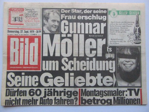Bild zeitung 1979 - bild,