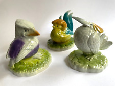 3 original GOEBEL Porzellan Tier- Figuren Vögel Scherrer's Berdz