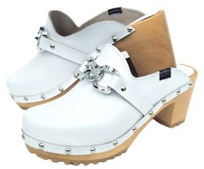 Moderne High Heels HOLZ CLOGS