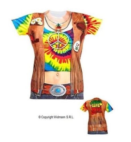 Damen kostüm hippie peace - damen, "hippie"