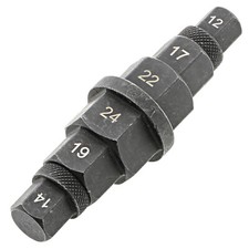 Motorrad Steckachsen Stecknuss Inbus 12 14 17 19 22 24 mm Steckschlüssel 3/8"