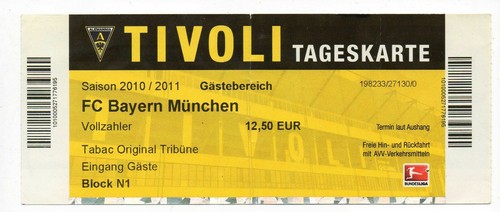 Ticket pokal alemannia aachen - pokal,