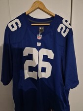 Nike NFL Vapor Elite Authentic Saquon Barkley New York Giants Jersey Trikot NR26