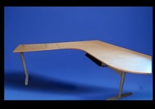 IKEA Schreibtisch Eckschreibtisch Galant Buche Höhenverstellbar 160 x 120 cm