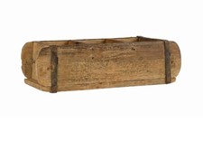 Holz Ziegelform 3 Kammern