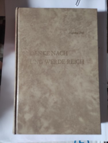 Napoleon hill denke nach und - nach,