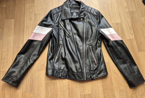 Lederjacke mädchen 146 - lederjacke, gr.