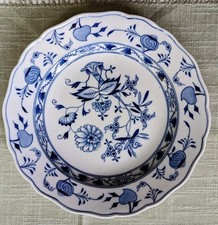 Meissen Wand /Speise Teller Zwiebelmuster 25cm Teller Porzellan  1.Wahl