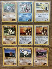 Pokemon Karten Sammlung - Gym