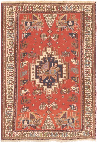 Kelim sirjan teppich 121x175 - sirjan,