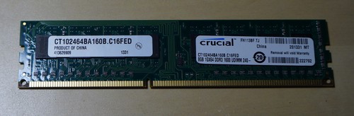Crucial ct102464ba160b ddr3 - crucial,