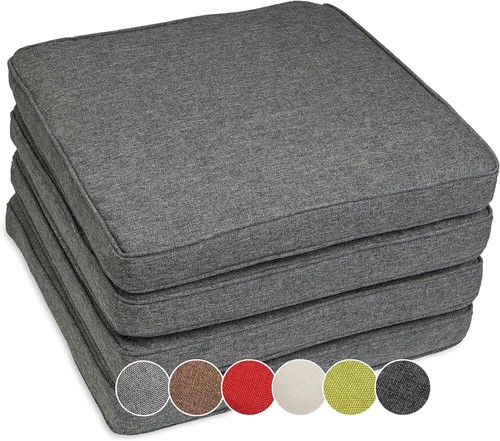 4er set stuhlkissen - set,