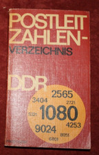 Buch Postleitzahlenverzeichnis