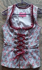 Mieder 32, hellblau mit