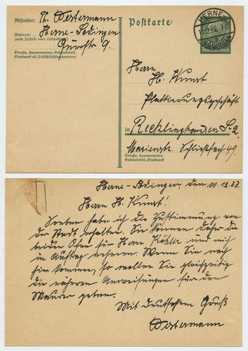 116264 ganzsache 218 - -,