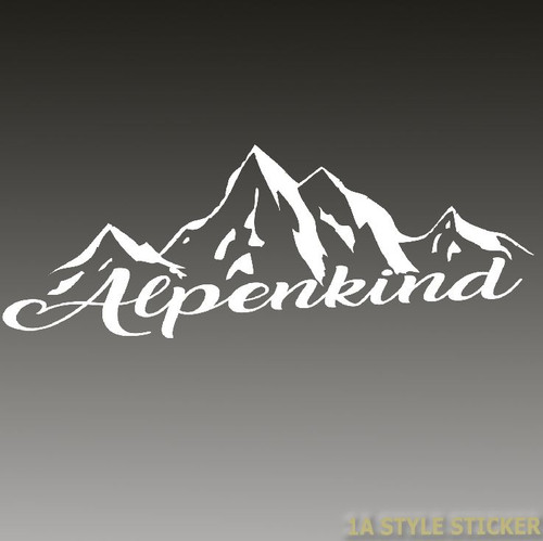 Alpenkind aufkleber tirol - alpenkind,