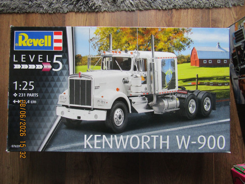 Revell kenworth w900 25 - revell, 1/25