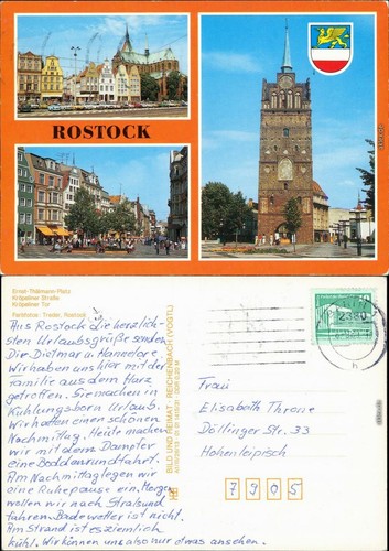 Rostock neuer markt marktplatz - rostock,