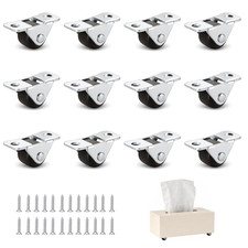 Mini möbelrollen set stk - set, 12